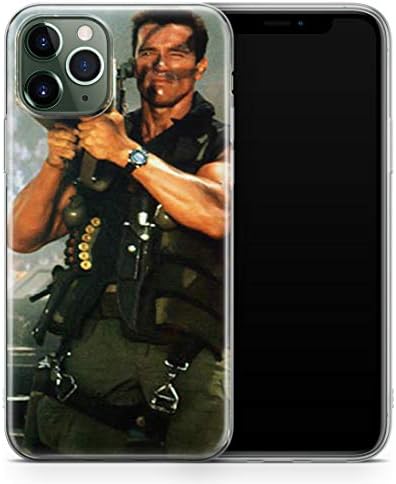 YPH Arnold Schwarzenegger Commando (1985 film) bazooka phone case cover soft gel suitable for iPhone 11 Pro Max - Design 4