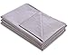 Amy Garden Duvet Covers for Weighted Blanket, Light Grey, 48x72 Inch
