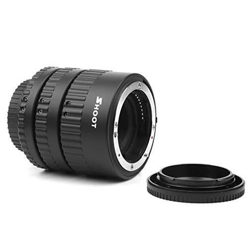 D & F mise au point automatique Macro Tube d’extension de gros Plans pour Nikon D3100, D3200, D3300, D5100, D5300, D750…