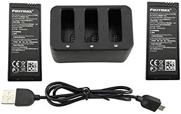 xluckx Quadcopter Charger Adapter 3-in-1 Balance USB Charger RC Batteries Chargers with 2PCS 3.8V 1100mah Lithium Battery for DJI Ryze Tello RC Drone