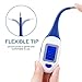 Thermometer for Fever, Digital Thermometer Fast 10 Sec Instant Read Oral Rectal Axilary Thermometer for Kids, Children, Adults, Infants, Toddlers
