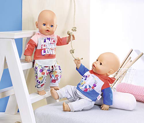 Zapf Creation BABY Born Puppenkleider - Modedesignerkleidung - Jogginganzüge, 826980, Assorted – Bild 6