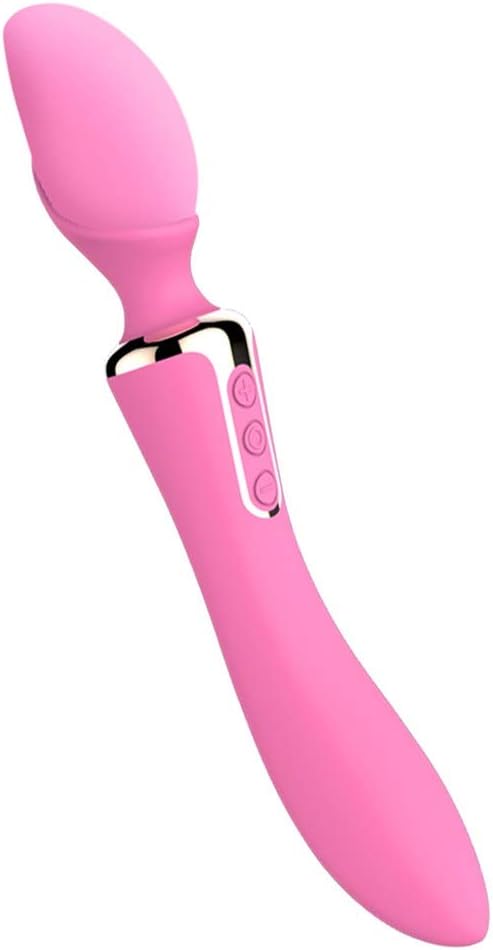 CZQ Head Curved Design Simulation Tongue Double Head Intelligent Heating Mute Design Massage Stick T-Shirt,Sunglasses