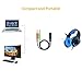 MillSO 3.5mm Jack Adapter CTIA – Y Splitter Audio Cable with Separate Microphone and Headphone Connector for PC, PS4 Gaming Headset- 8inch/20CM Blackthumb 2