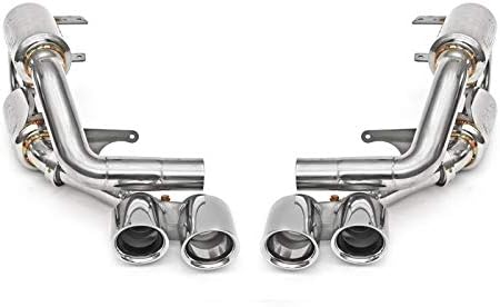 Fabspeed 991 Carrera Supercup Exhaust System Chrome Tips 2012-2016 3.4L