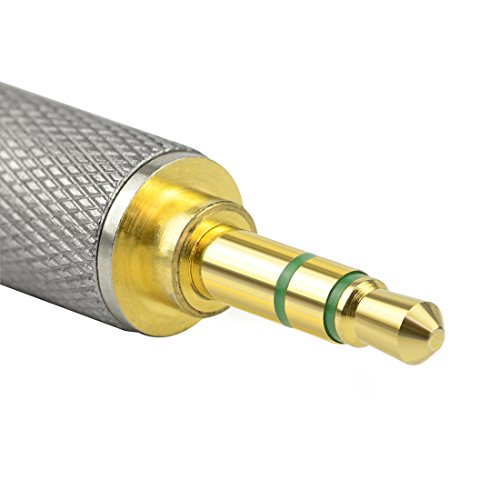 Geekria Apollo 3,5 mm stereo (ongebalanceerd) mannelijk naar 2,5 mm (gebalanceerd) vrouwelijk, audio-jack adapter, 3,5… - Afbeelding 5