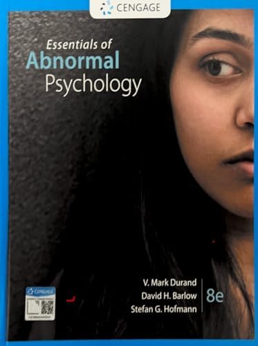 Amazon.com: Essentials of Abnormal Psychology (MindTap Course List