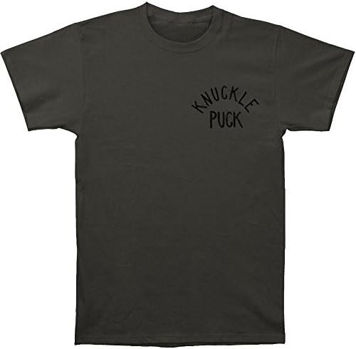 Knuckle Puck Men's Skull T-Shirt Charcoal