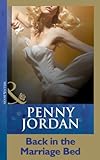 Front cover for the book Back in the Marriage Bed by Penny Jordan