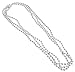 Rhode Island Novelty Metallic Silver Beads One Dozen