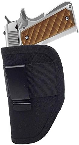 MATATA Inside The IWB holster, Gun Concealed Carry Waistband Holster, Fits S&amp;W M&amp;P Shield/GLOCK 26 27 29 30 33 42 43/Springfield XD XDS/Ruger LC9 &amp; All Similar Handguns(Black)
