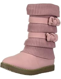 DREAM PAIRS Toddler Klove Pink Faux Fur Lined Mid Calf Winter Snow Boots Size 8 M US Toddler