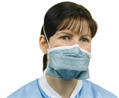 Alpha ProTech Particulate Respirator / Surgical Mask PFL N-95 Pleated Headband One Size Fits Most (210 Per Case)