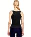 Funnygirl Women's Body Shaper Hot Sweat Workout Tank Top Slimming Vest Tummy Fat Burner Neoprene Shapewear for Weight Loss No Zipper Black/Yellow