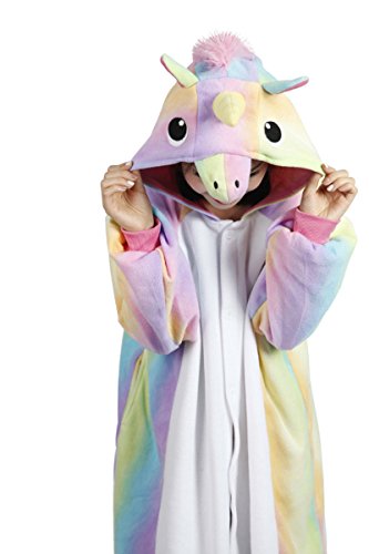 Us top unicorn adult animal kigurumi cosplay costume pa…
