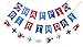 Airplane Aviator Themed Party Decorations:1 Happy Birthday Banner,1 Airplane and Clouds Garland,Stars Foil and Latex Balloon,Party Supplies and Favors for Boys Girls Kids 1st 2nd 3rd 4th Bday Decor,Backdrop for Cake Smash Photography Sessions
