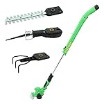 EAST ET1007 10.8-Volt Lithium-Ion Cordless Multi-Function Tool Set (4 in 1,Shrub Shear and Edging Shear,Mini Scarifier,Garden Saw)