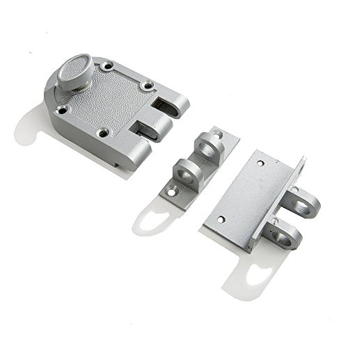Guard Security Heavy Duty Jimmy Proof Deadbolt Door Lock, Silver
