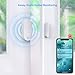 Govee WiFi Door Sensor, Smart Door Motion Sensor Compatible with Alexa APP Control, 2 Door Open Alarm and 1 Wi-Fi Gateway (No Sound), No Monthly Fee - Don't Support 5G