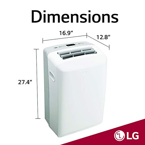 LG LP1017WSR 10,200 BTU White Portable Air Conditioner Rooms up to