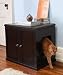 THE REFINED FELINE Refined Litter Box, Large, Espresso