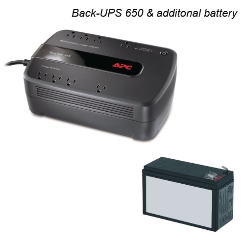 APWBE650G1 - APC Back-UPS 650 VA Desktop UPS