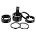 Sumind 9 Pieces Bike Bicycle Carbon Fiber Headset Spacer Kit 1-1/8 Inch, 2/ 3/ 5/ 10/ 15 mm, 5 Sizethumb 1