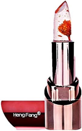 Amazon 口紅 Bobogojp お花 リップグロス かわいい オシャレ 唇の温度で色が変化するリップ 金箔付け 天然オイル入り 保湿 長持ち リップスティック 透明 リップベース 子供 大人 プレゼント Bobogojp ビューティー 口紅 通販