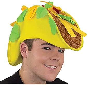 Amazon.com: Nicky Bigs Novelties Morph Taco Hat and Headband  display picture 1