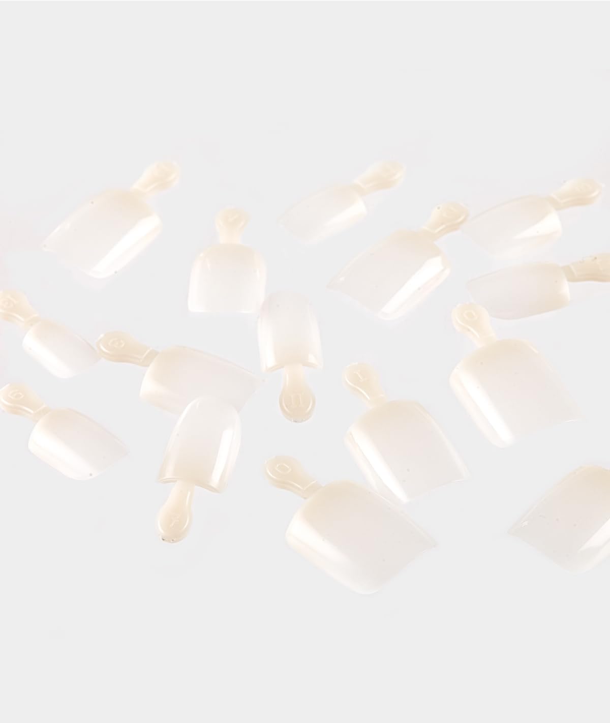 KISS Salon Acrylic Natural Press On Nails, Nail glue included, 'Rare', Nude, Short Size, Squoval Shape, Includes 28 Nails, 2g Glue, 1 Manicure Stick, 1 Mini File - Image 7