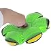 NDJK Flying UFO Flat Throw Disc Ball With LED Light Soft Kids Outdoor Game(Green)