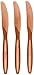 Amscan Big Party Pack Plastic Knives, 8.1 x 3.5, Chocolate Brown