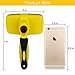 PEEKABOO Dog Grooming Slicker Brush - Self Cleaning Pet Deshedding Brush for Shedding Short Long Hair Large Medium Dogs Cats Undercoat