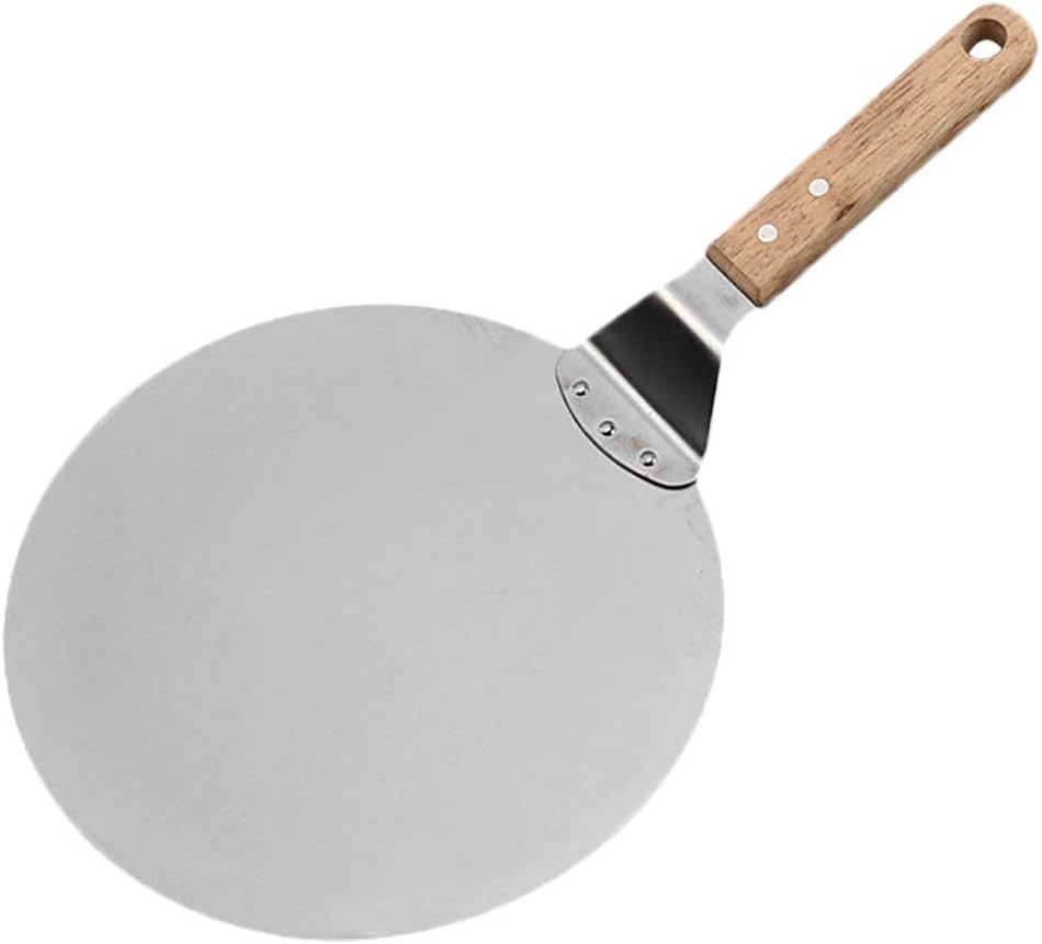 SuperUS Pizza Paddle, 10-inch Stainless Steel Blade, Quality Pizza Spatula for Oven