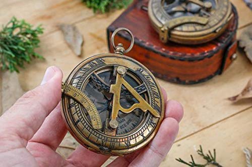 image for Royalnauticalmart Personalized Compass, Engraved Compass, Custom Compa