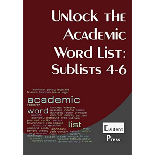 Amazon.com: Unlock the Academic Word List: Sublists 1-3