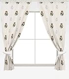 Football Real Madrid FC Repeat Crest 52% Polyester 48% Cotton 72 Inch Curtain