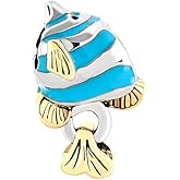 SBI Jewelry Fish Charm for Pandora Charms Bracelets Dangle Bead Animal Fish Charms for Women Birthday Jewelry Gifts