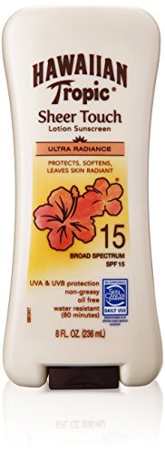 Hawaiian Tropic Sheer Touch Lotion Sunscreen, Ultra Radiance SPF 15, 8 oz