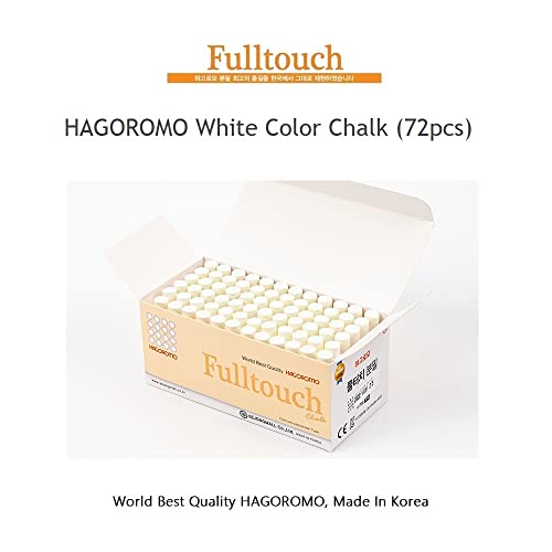 Hagoromo Fulltouch Color Chalk 1 Box [72 Pcs/White] Pricepulse