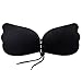 Lobinsun Women Adhesive Push Up Strapless Reusable Invisible Silicone Bras