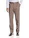 Dockers Men's Relaxed Fit Comfort Khaki Pants-Pleated, Dark Pebble, 40W x 30L