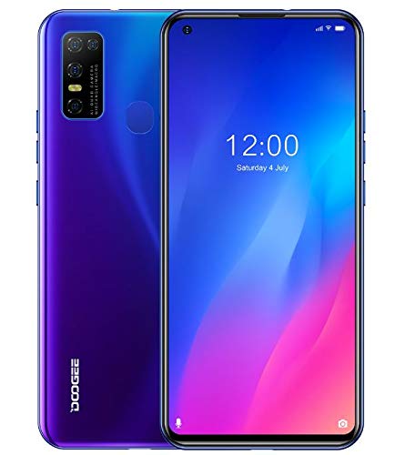 Smartphone DOOGEE N30 (4GB RAM+128GB ROM), Telefono Cellulare Android 10, Schermo Perforato HD+ 6,55 pollici, Doppia SIM…