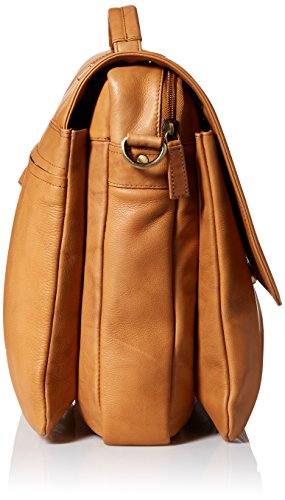 Visconti Leather Business Case Bag/Briefcase/Handbag Large, Sand