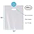 100 Pack 12" x 15" with 1.25 mil Thick White Merchandise Plastic Glossy Retail Bags | Die Cut Handles | Perfect for Shopping, Party Favors, Birthdays, Children Parties | Color White | 100% Recyclable