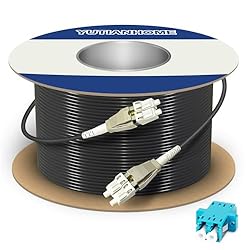 YUTIANHOME 50 Meters Uniboot OM3 Fiber LC to LC