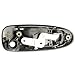AUTEX 2pcs Exterior Door Handles Front Left Right Driver Passenger Side Compatible with 1992 1993 1994 1995 HONDA CIVIC 93 94 95 96 97 HONDA CIVIC Del Sol 77748, 77757, 72180-SR3-003, 72180SR3003