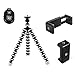 DAISEN Octopus Camera Holder and Phone Tripod for iPhone/Universal Smartphone, White (4326573160)