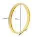 6pcs Solid Color Elastic Bracelet Shirt Sleeve Holders Elasticated Metal Armbands