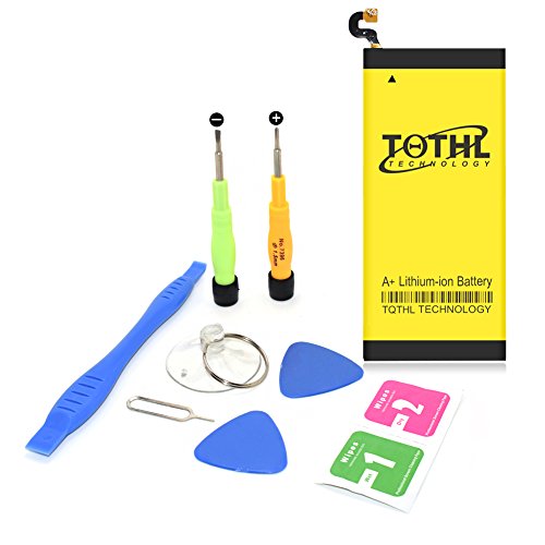 Galaxy S6 Battery | UPGRADED TQTHL 2750mAh Replacement Li-Polymer Battery for Samsung Galaxy S6 G920A AT&T, G920P Sprint, G920T T-Mobile, G920V Verizon with Open Tool.[24 Month Warranty]